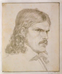 Porträt von Friedrich Rückert, 1816